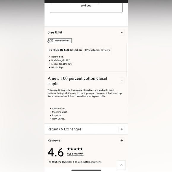 J Crew Ribbed cotton button-collar sweater NWT SZ L - Picture 5 of 9